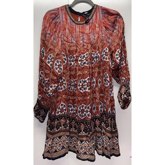 Anthropologie Boho Western Dress- Tanvi Kedia size XS‎ - Picture 2 of 9